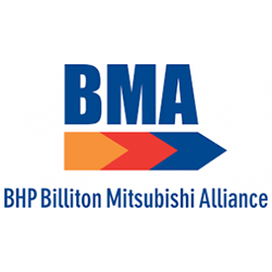 BMA (BHP Mitsubishi Alliance) Logo